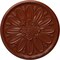 Ekena Millwork Fairfax Ceiling Medallion, Hand-Painted Firebrick, 29 7/8"OD x 1 3/8"P CM29FAFIF - alternate 1
